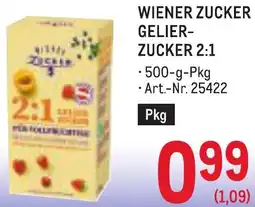 Metro Wiener zucker gelier zucker Angebot