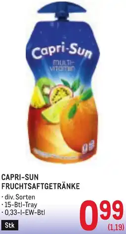 Metro Capri-sun fruchtsaftgetränke Angebot