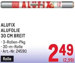 Metro Alufix alufolie Angebot