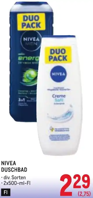 Metro Nivea duschbad Angebot