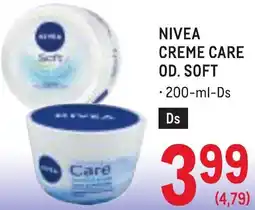 Metro Nivea creme care od. soft Angebot