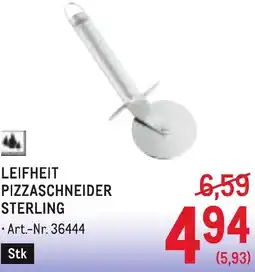 Metro Leifheit pizzaschneider sterling Angebot