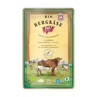 Billa ja!natürlich Bio-Käsescheiben Angebot