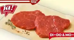 Billa ja!natürlich Bio Weidejungrind Minutensteak Angebot