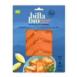 Billa Billa Bio Graved Lachs Angebot