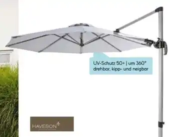 Hellweg Haveson Ampelschirm Catania Angebot