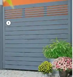 Hellweg Zaunserie Aalborg Grundelement Angebot