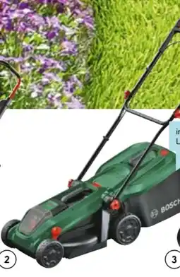 Hellweg Bosch Rasenmäher Rotak 18V-32 Angebot