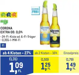 Metro Corona extra od. Angebot