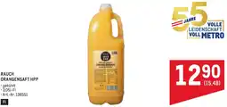 Metro Rauch Orangensaft HPP Angebot