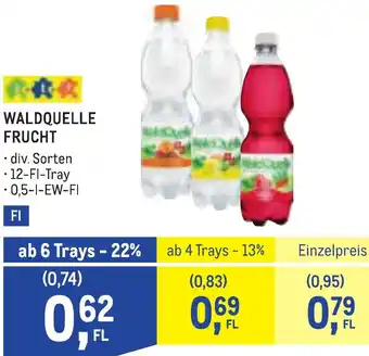 Metro Waldquelle Frucht Angebot