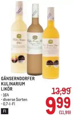 Metro Gänserndorfer kulinarium likör Angebot