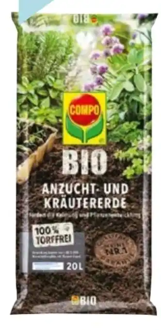 Hellweg Compo Bio Anzucht- und Kräutererde Angebot