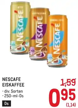Metro Nescafé Eiskaffee Angebot