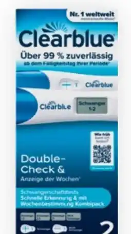 Bipa Clearblue Schwangerschaftstest Angebot
