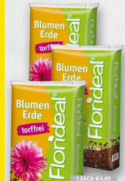 Billa Florideal Blumenerde Angebot