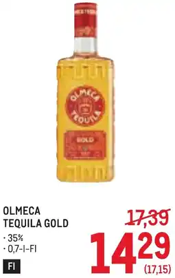 Metro Olmeca tequila gold Angebot