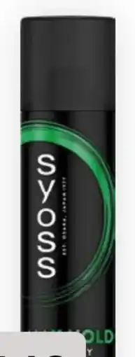 Bipa Syoss Haarspray Max Hold Angebot