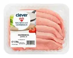 Billa Clever Schweinsschnitzel Angebot