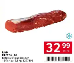 Transgourmet Rind filet 5+ lbs Angebot