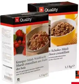 Transgourmet Quality knusper müsli Angebot