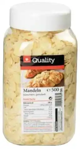 Transgourmet Quality mandeln gehobelt Angebot