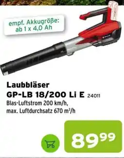 Salzburger Lagerhaus Laubbläser GP-LB 18/200 Li E Angebot