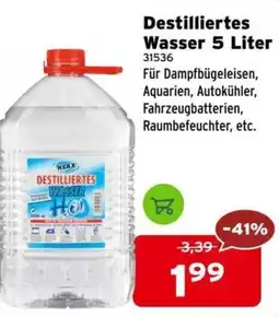 Salzburger Lagerhaus Destilliertes Wasser Angebot