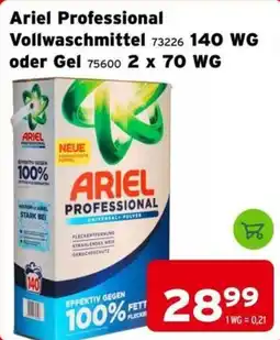 Salzburger Lagerhaus Ariel Professional Vollwaschmittel Angebot