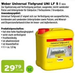 Salzburger Lagerhaus Weber Universal Tiefgrund UNI LF Angebot