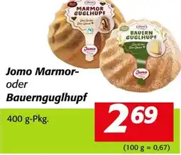 Nah&Frisch Jomo Marmor- oder Bauernguglhupf Angebot