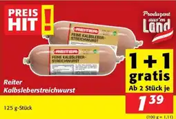 Nah&Frisch Reiter Kalbsleberstreichwurst Angebot