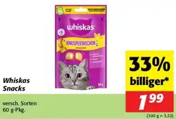 Nah&Frisch Whiskas Snacks Angebot