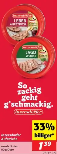 Nah&Frisch Inzersdorfer Aufstriche Angebot