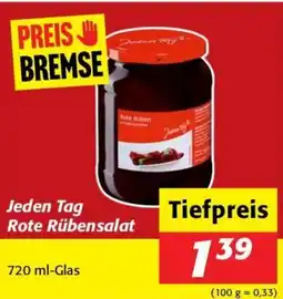 Nah&Frisch Jeden Tag Rote Rübensalat Angebot