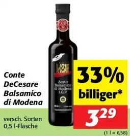 Nah&Frisch Conte DeCesare Balsamico di Modena Angebot