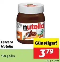 Nah&Frisch Ferrero Nutella Angebot