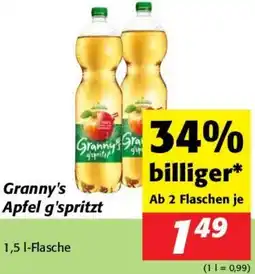Nah&Frisch Granny's Apfel g'spritzt Angebot