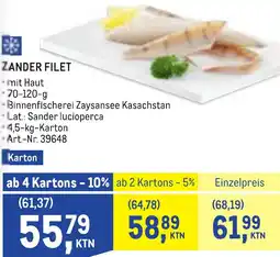 Metro Zander filet Angebot