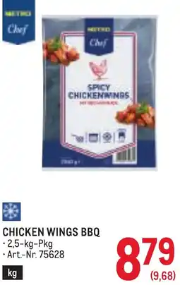Metro Chicken wings bbq Angebot