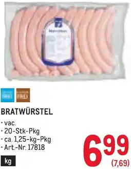 Metro Bratwürstel Angebot