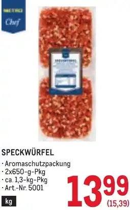 Metro Speckwürfel Angebot
