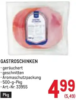Metro Gastroschinken Angebot
