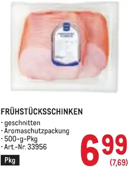 Metro Frühstücksschinken Angebot