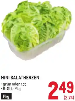 Metro Mini salatherzen Angebot