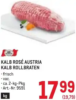 Metro Kalb rosé austria kalb rollbraten Angebot