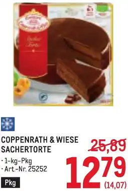 Metro Coppenrath & wiese sachertorte Angebot