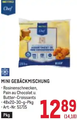 Metro Mini gebäckmischung Angebot