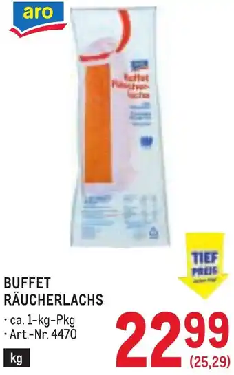 Metro Buffet räucherlachs Angebot