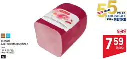 Metro Berger gastro toastschinken Angebot